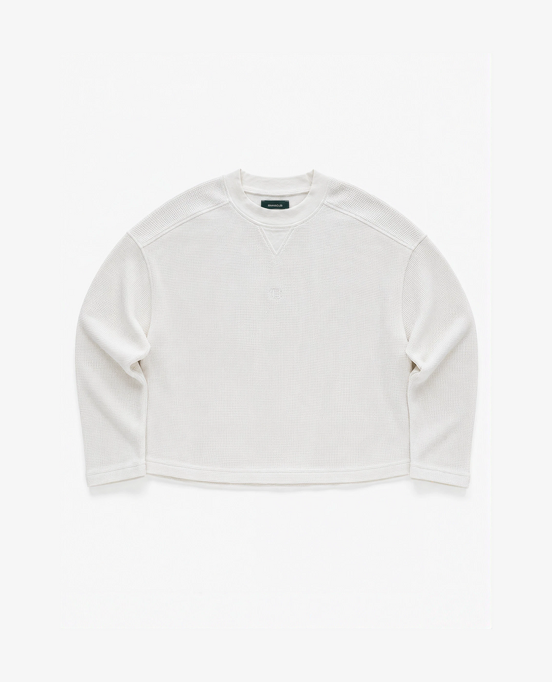 WAFFLE KNIT TEE