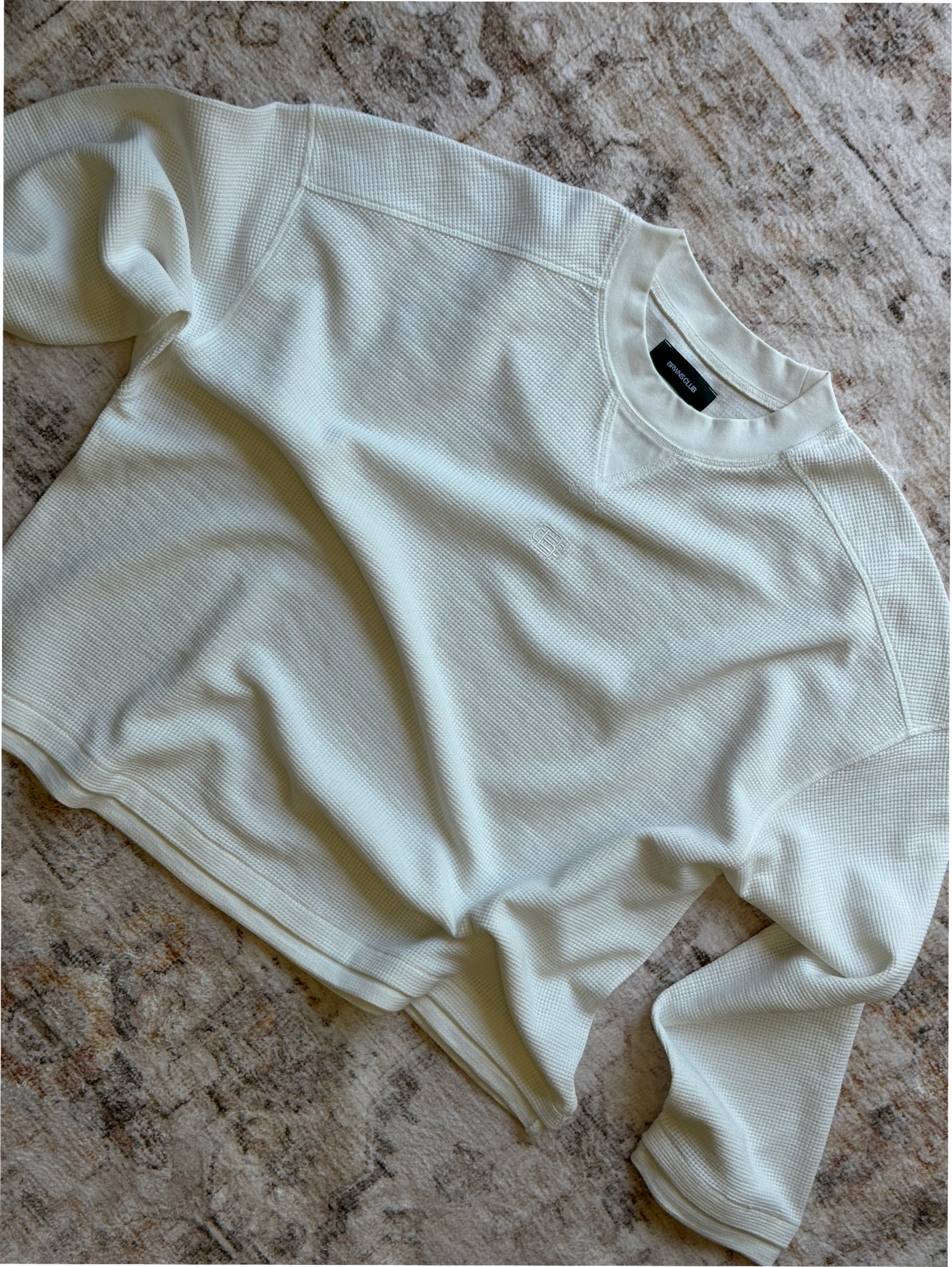 WAFFLE KNIT TEE